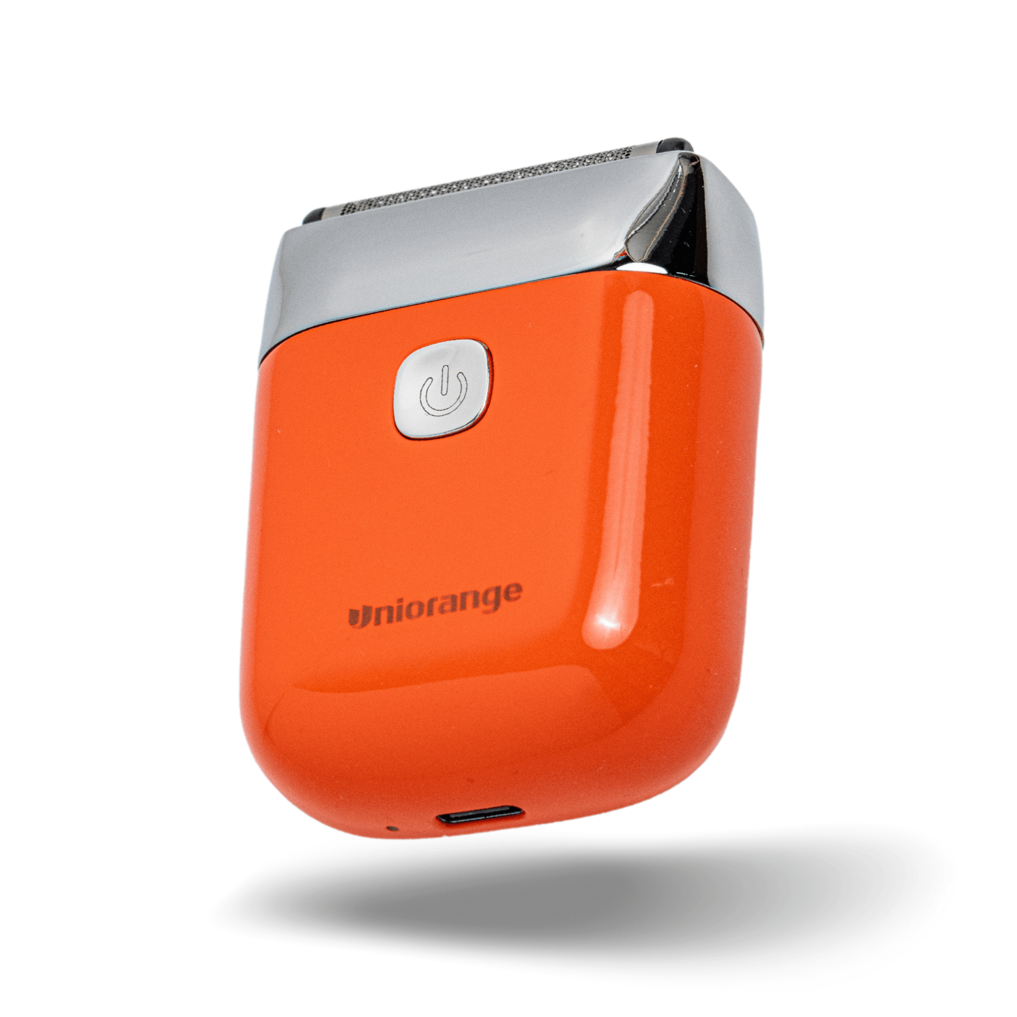 Aparat de Ras Electric Uniorange®, Profesional, acumulator 1400 mAh, Portocaliu