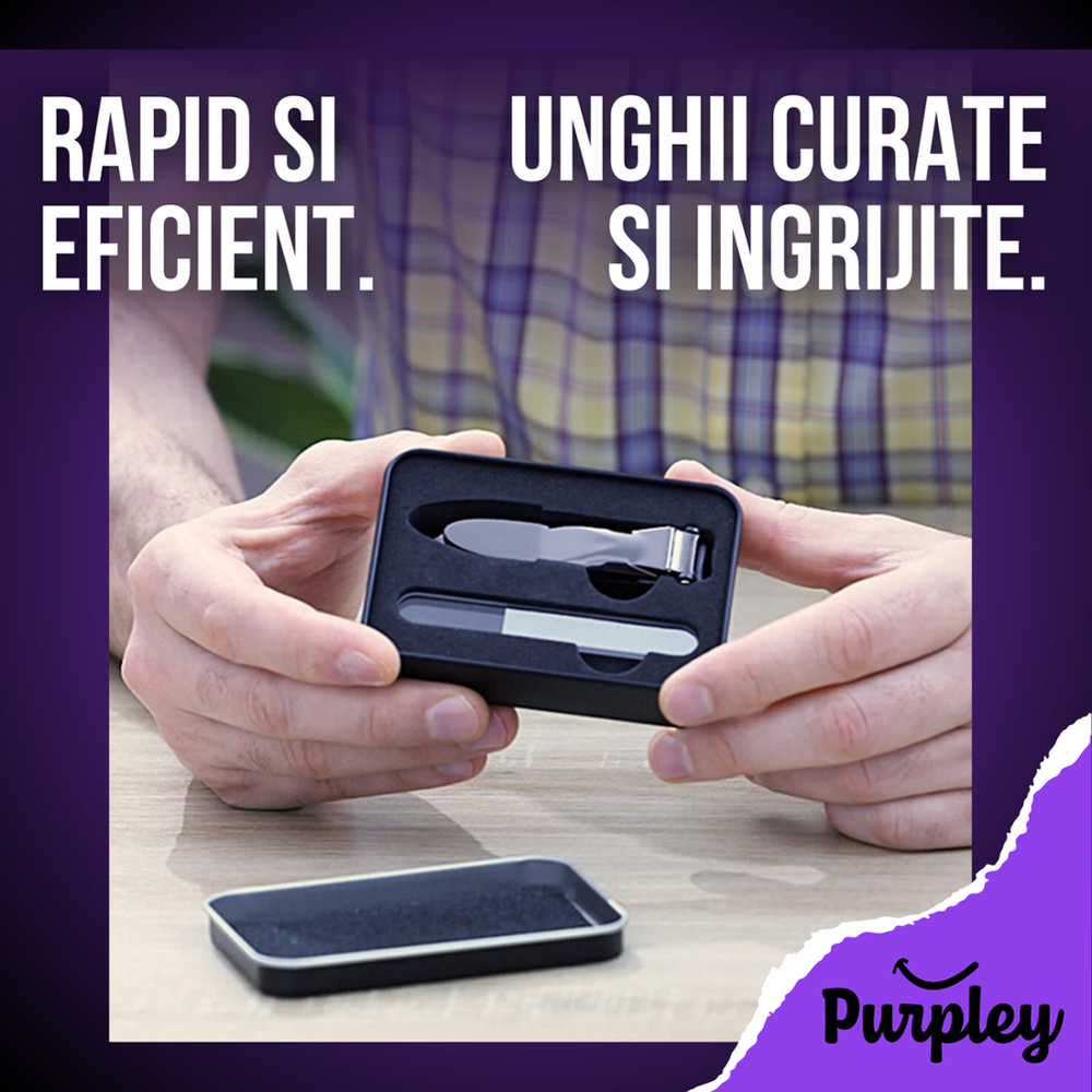 Set Purpley pentru manichiură și pedichiură acasă