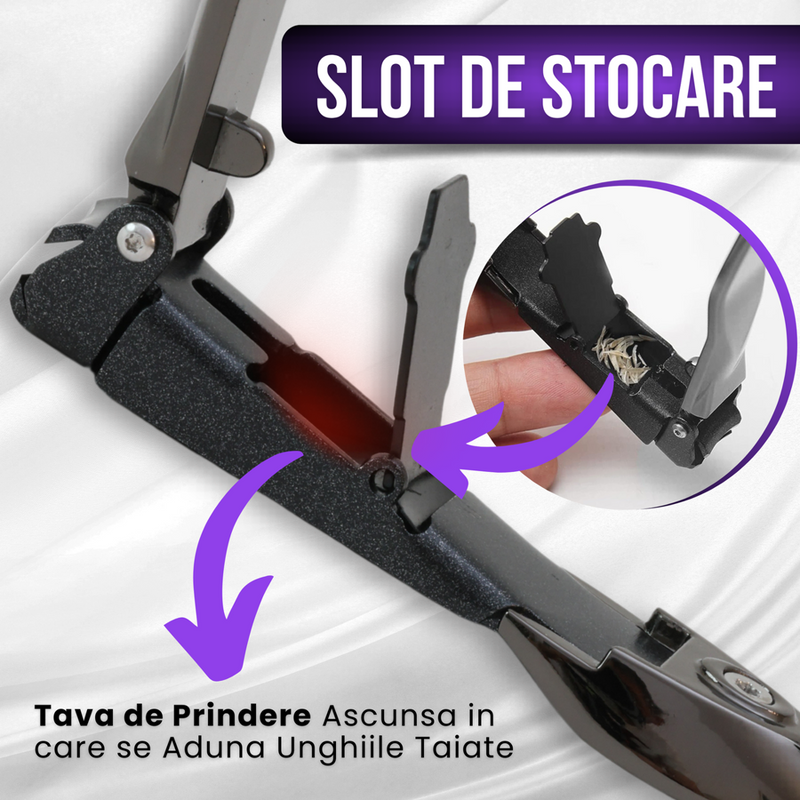 Compartiment colector pentru resturile de unghii