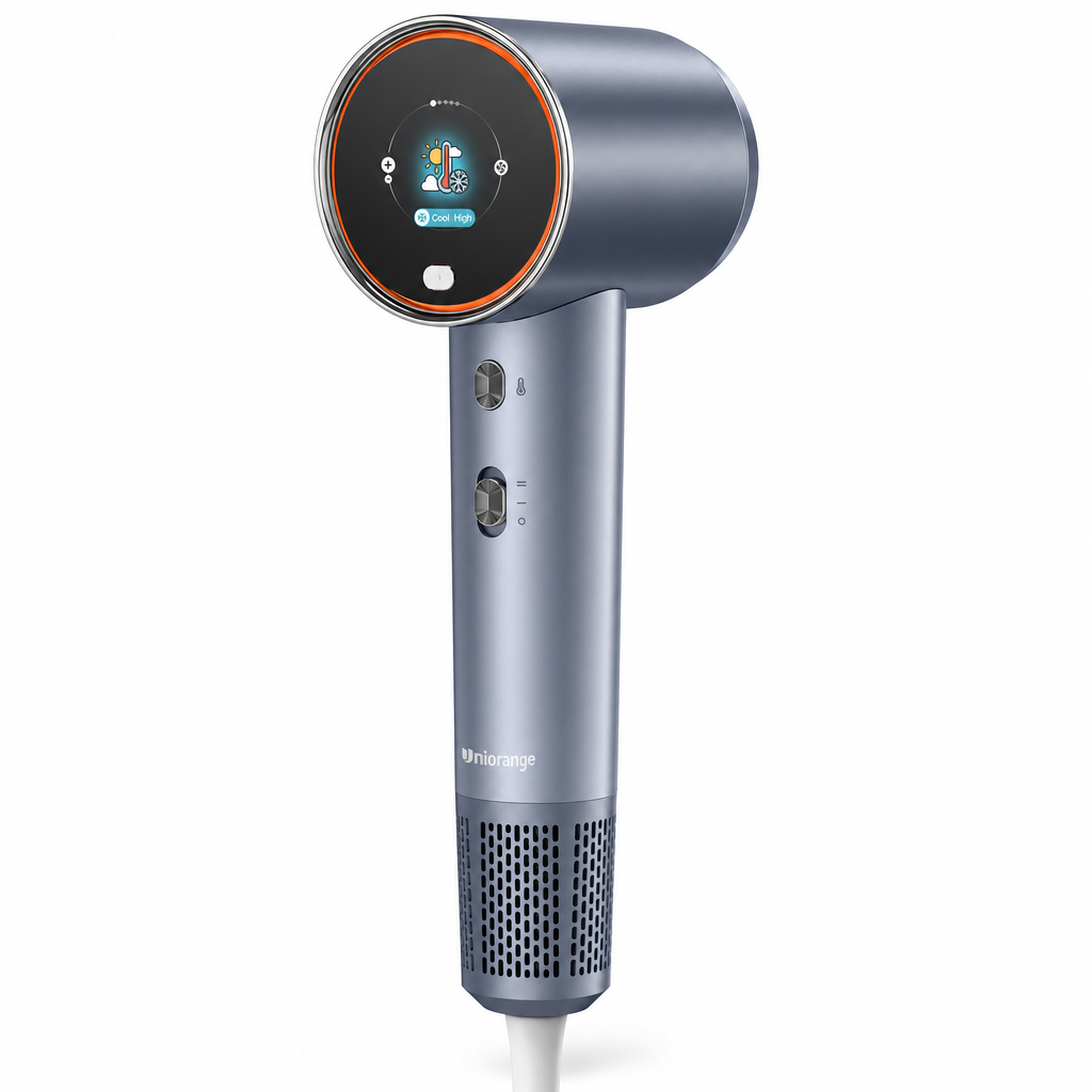 Uscător de păr Uniorange H6 Plasma, 1600W, albastru