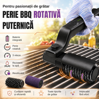 Purpley perie BBQ rotativa puternica original recolorat