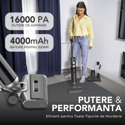 Aspirator de Mana Uniorange, Cu Baterie de Lunga Durata si Multiple Functii de Curatare