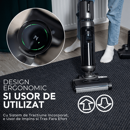 Aspirator de Mana Uniorange, Cu Baterie de Lunga Durata si Multiple Functii de Curatare