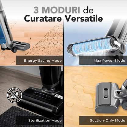 Aspirator de Mana Uniorange, Cu Baterie de Lunga Durata si Multiple Functii de Curatare